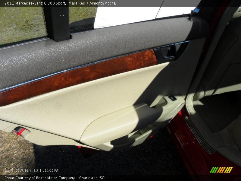 Mars Red / Almond/Mocha 2011 Mercedes-Benz C 300 Sport