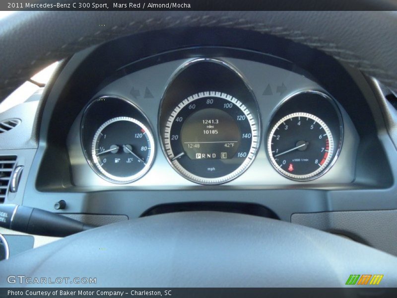 Mars Red / Almond/Mocha 2011 Mercedes-Benz C 300 Sport