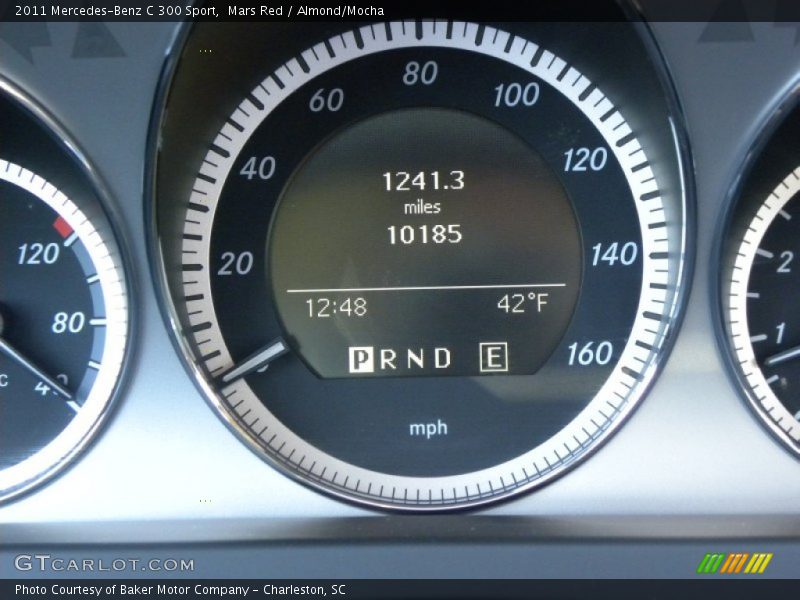 Mars Red / Almond/Mocha 2011 Mercedes-Benz C 300 Sport