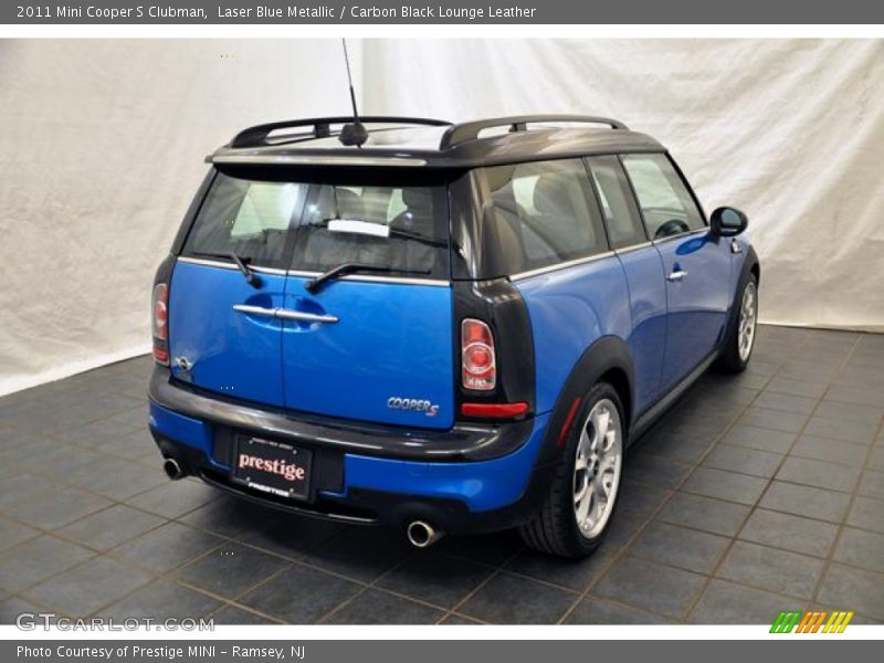 Laser Blue Metallic / Carbon Black Lounge Leather 2011 Mini Cooper S Clubman
