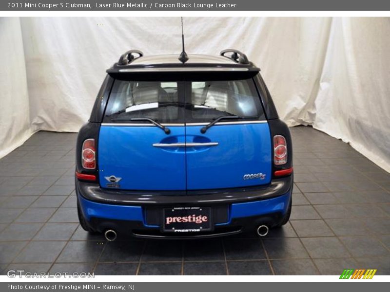 Laser Blue Metallic / Carbon Black Lounge Leather 2011 Mini Cooper S Clubman