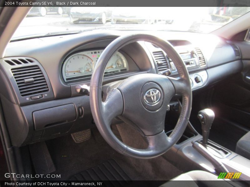 Black / Dark Charcoal 2004 Toyota Camry SE V6