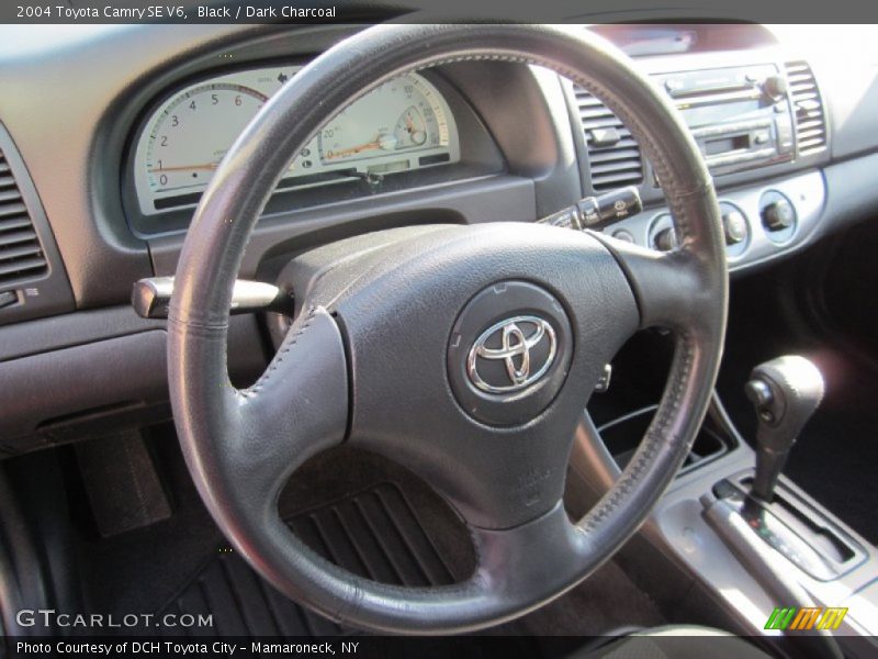 Black / Dark Charcoal 2004 Toyota Camry SE V6