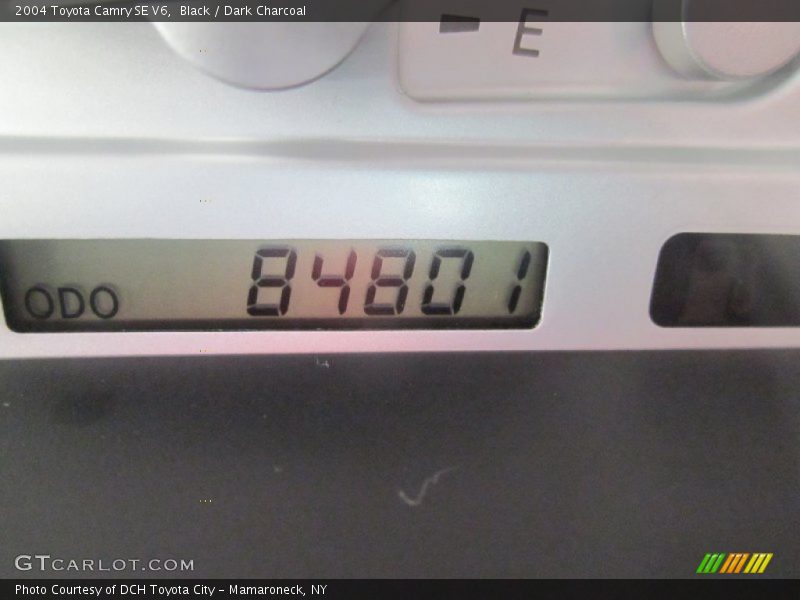 Black / Dark Charcoal 2004 Toyota Camry SE V6