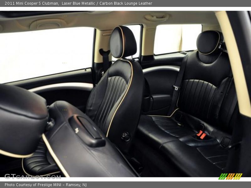 Laser Blue Metallic / Carbon Black Lounge Leather 2011 Mini Cooper S Clubman