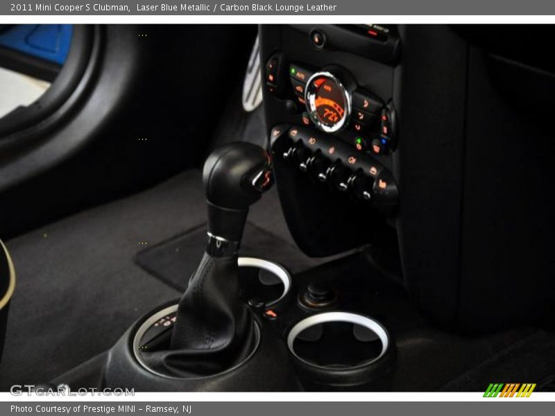 Laser Blue Metallic / Carbon Black Lounge Leather 2011 Mini Cooper S Clubman