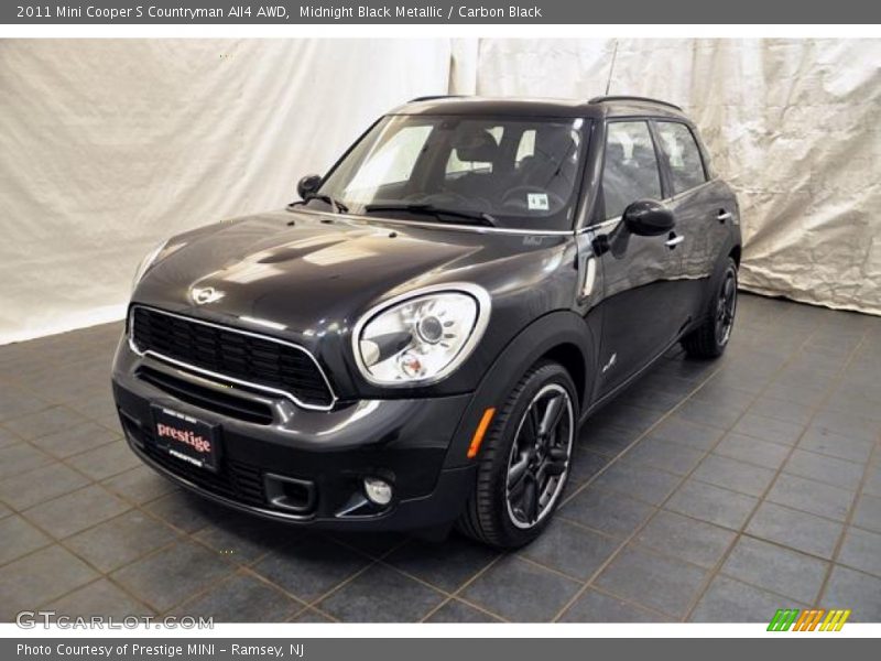Midnight Black Metallic / Carbon Black 2011 Mini Cooper S Countryman All4 AWD