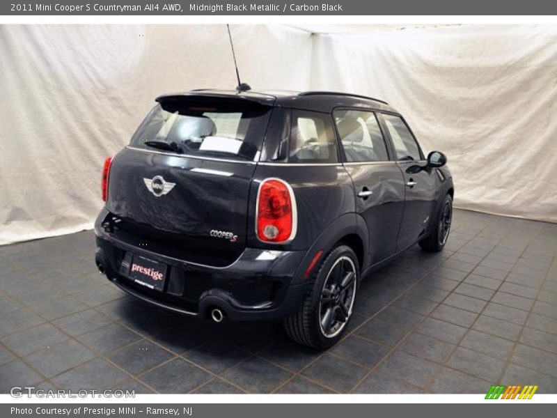 Midnight Black Metallic / Carbon Black 2011 Mini Cooper S Countryman All4 AWD