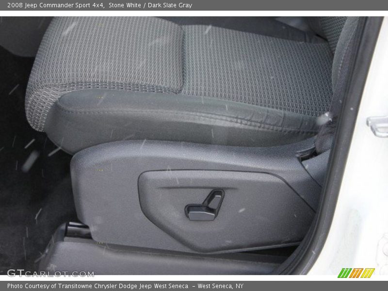 Stone White / Dark Slate Gray 2008 Jeep Commander Sport 4x4