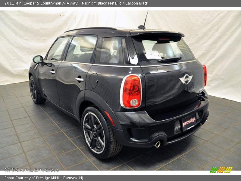Midnight Black Metallic / Carbon Black 2011 Mini Cooper S Countryman All4 AWD