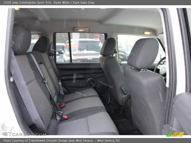 Stone White / Dark Slate Gray 2008 Jeep Commander Sport 4x4