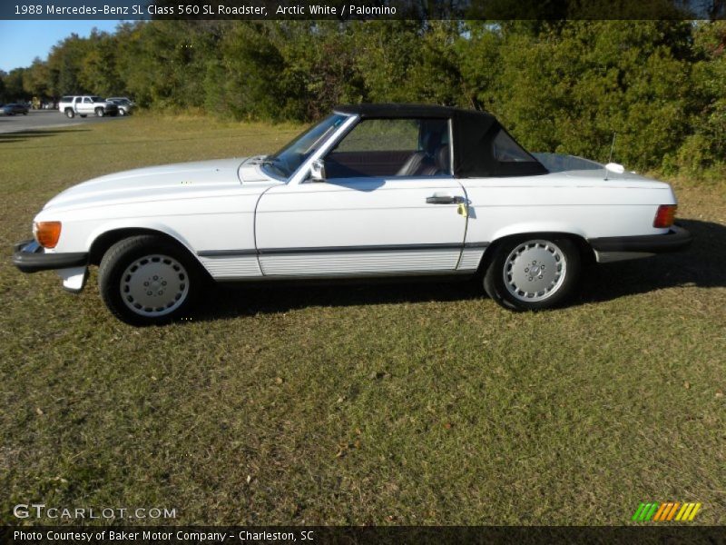  1988 SL Class 560 SL Roadster Arctic White