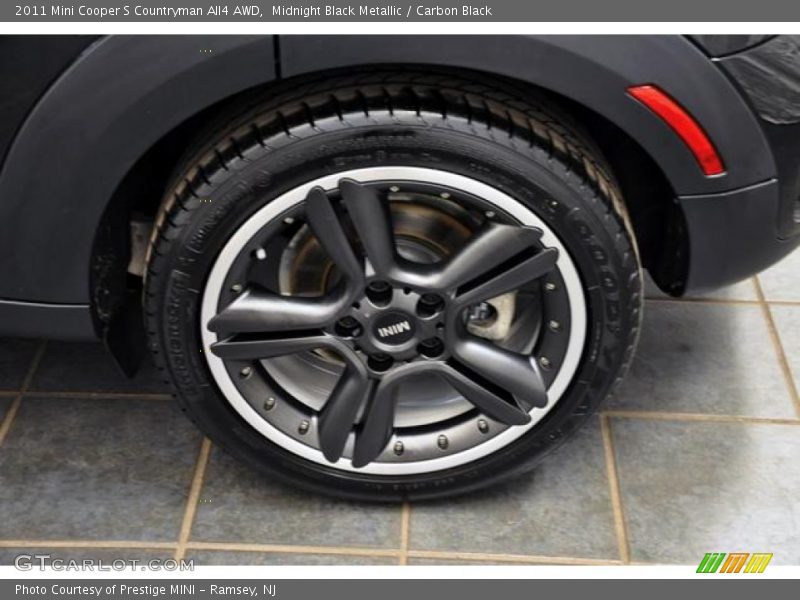 Midnight Black Metallic / Carbon Black 2011 Mini Cooper S Countryman All4 AWD