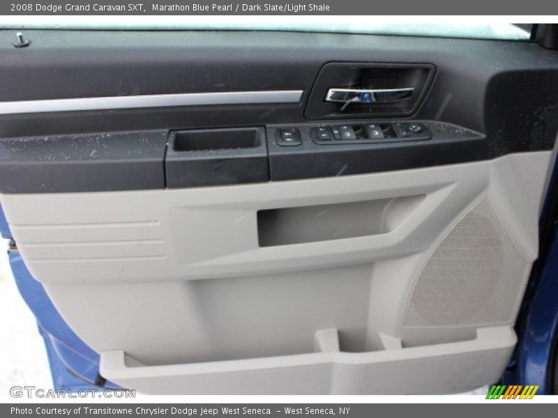 Marathon Blue Pearl / Dark Slate/Light Shale 2008 Dodge Grand Caravan SXT