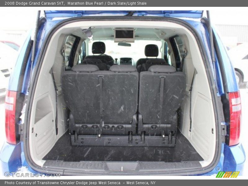 Marathon Blue Pearl / Dark Slate/Light Shale 2008 Dodge Grand Caravan SXT