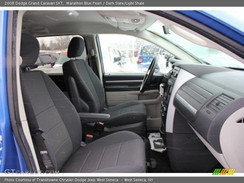 Marathon Blue Pearl / Dark Slate/Light Shale 2008 Dodge Grand Caravan SXT