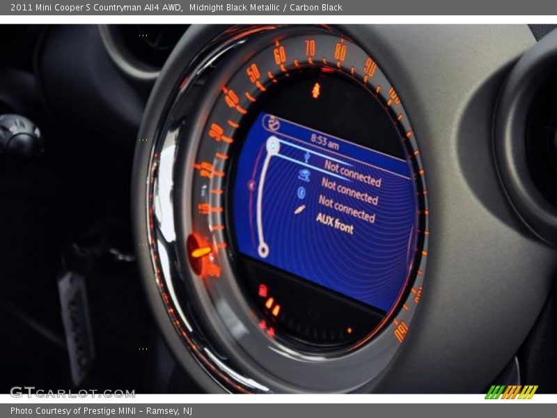 Midnight Black Metallic / Carbon Black 2011 Mini Cooper S Countryman All4 AWD