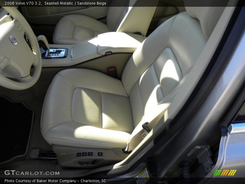 Seashell Metallic / Sandstone Beige 2008 Volvo V70 3.2