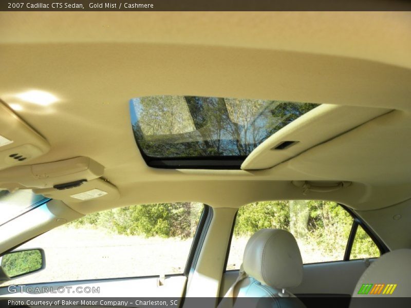 Gold Mist / Cashmere 2007 Cadillac CTS Sedan