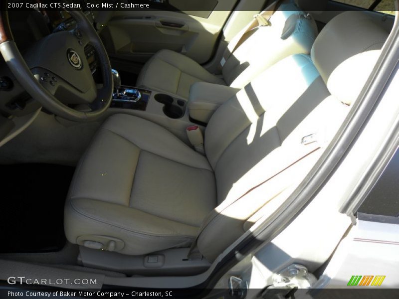 Gold Mist / Cashmere 2007 Cadillac CTS Sedan