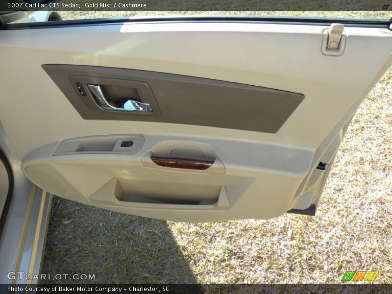 Gold Mist / Cashmere 2007 Cadillac CTS Sedan