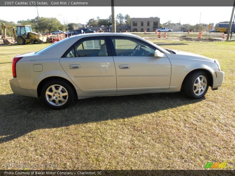 Gold Mist / Cashmere 2007 Cadillac CTS Sedan