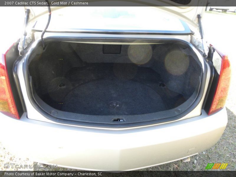 Gold Mist / Cashmere 2007 Cadillac CTS Sedan