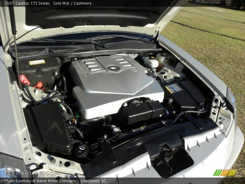Gold Mist / Cashmere 2007 Cadillac CTS Sedan