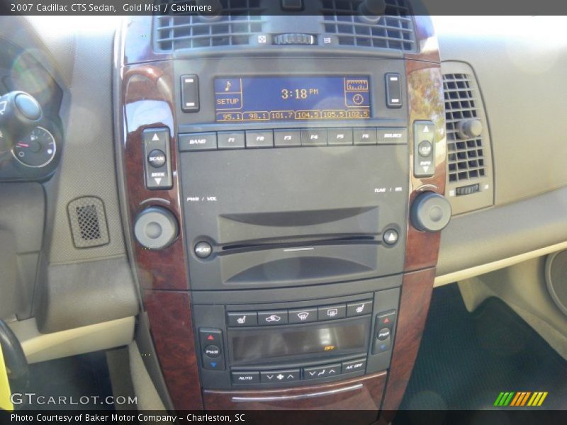 Gold Mist / Cashmere 2007 Cadillac CTS Sedan