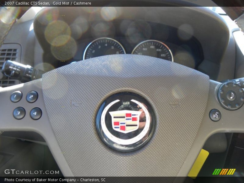 Gold Mist / Cashmere 2007 Cadillac CTS Sedan