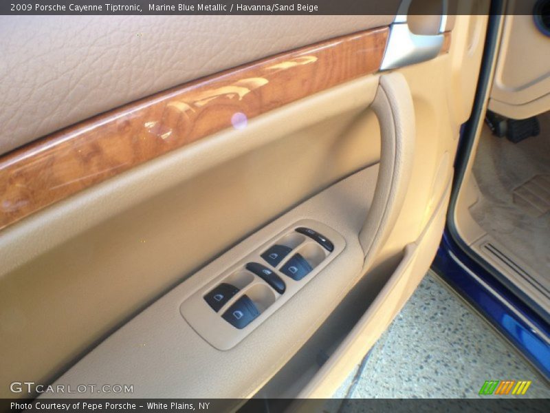 Marine Blue Metallic / Havanna/Sand Beige 2009 Porsche Cayenne Tiptronic