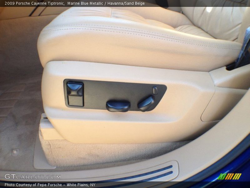 Marine Blue Metallic / Havanna/Sand Beige 2009 Porsche Cayenne Tiptronic