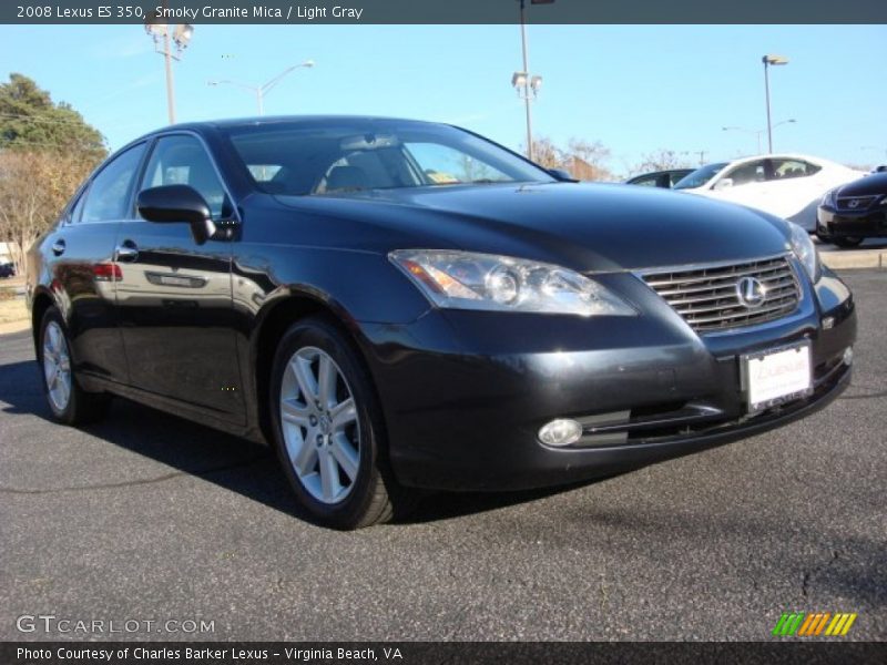 Smoky Granite Mica / Light Gray 2008 Lexus ES 350