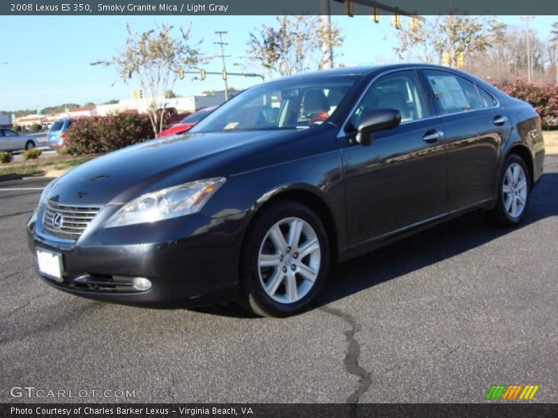 Smoky Granite Mica / Light Gray 2008 Lexus ES 350