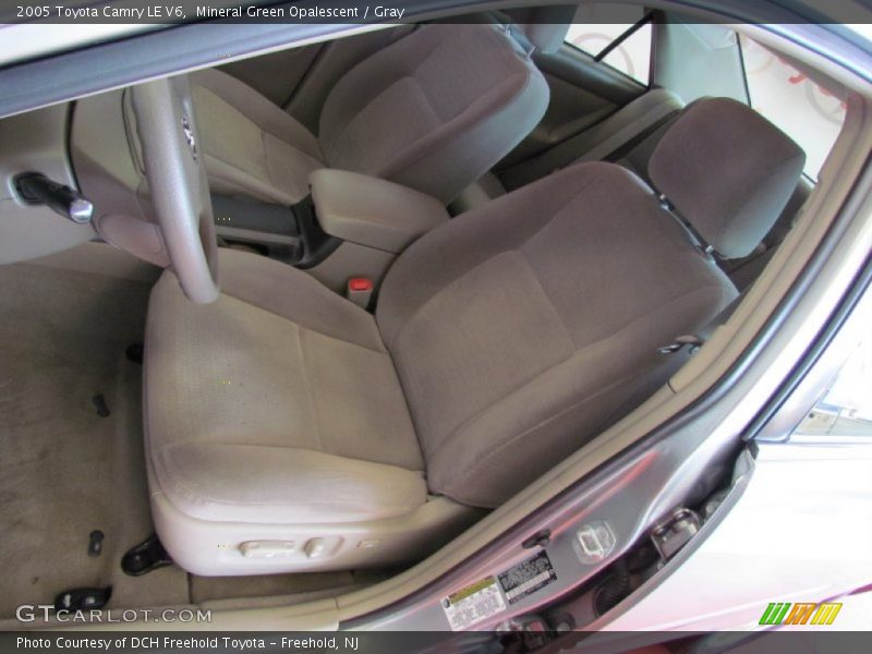 Mineral Green Opalescent / Gray 2005 Toyota Camry LE V6