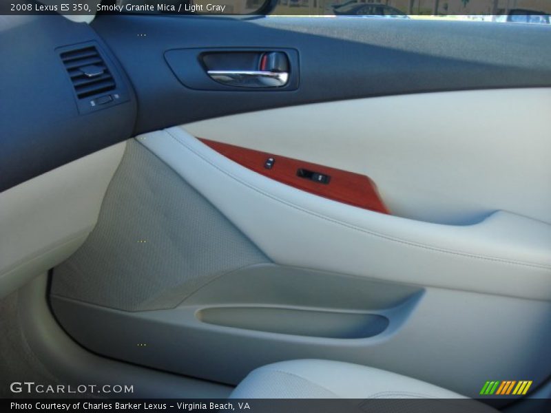 Smoky Granite Mica / Light Gray 2008 Lexus ES 350