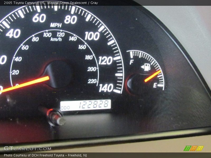Mineral Green Opalescent / Gray 2005 Toyota Camry LE V6