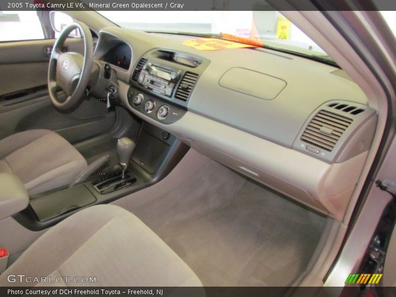 Mineral Green Opalescent / Gray 2005 Toyota Camry LE V6