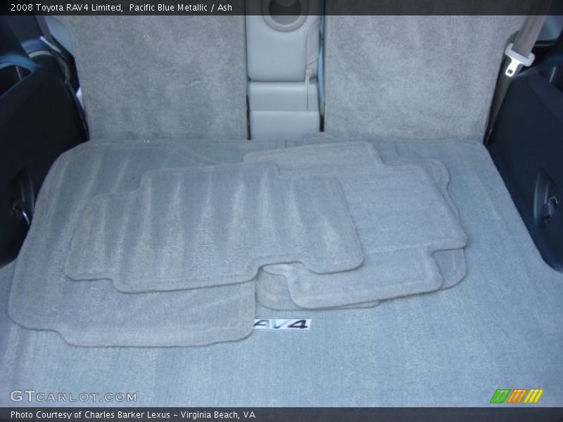 Pacific Blue Metallic / Ash 2008 Toyota RAV4 Limited
