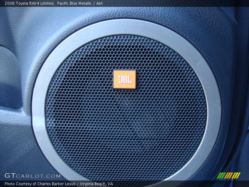 Pacific Blue Metallic / Ash 2008 Toyota RAV4 Limited