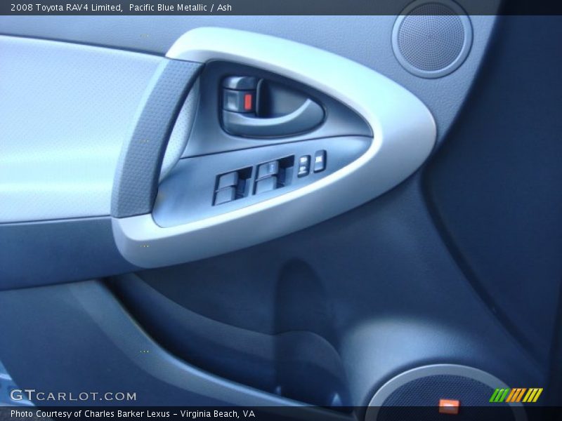 Pacific Blue Metallic / Ash 2008 Toyota RAV4 Limited