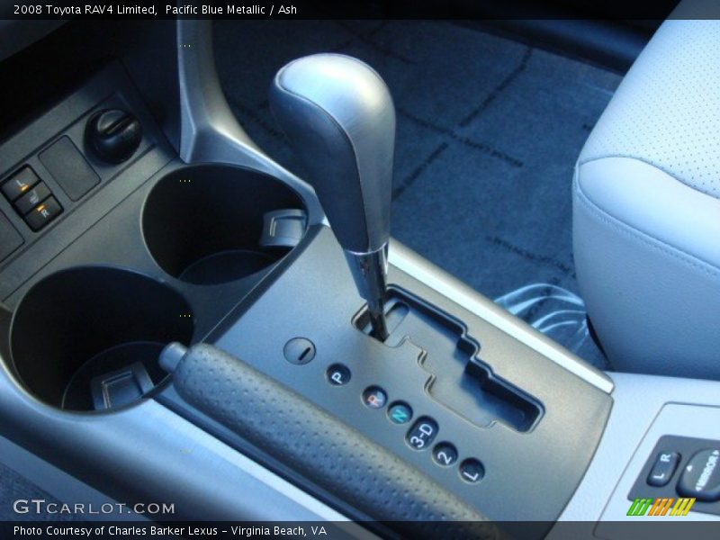 Pacific Blue Metallic / Ash 2008 Toyota RAV4 Limited