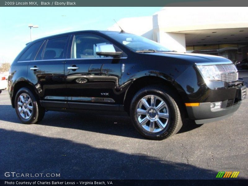 Black / Ebony Black 2009 Lincoln MKX