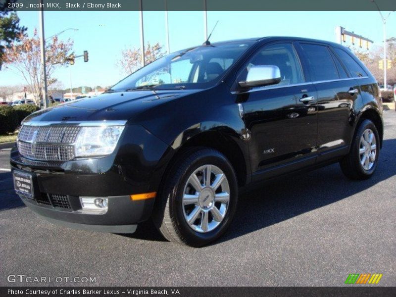 Black / Ebony Black 2009 Lincoln MKX