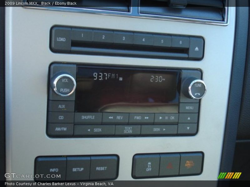 Black / Ebony Black 2009 Lincoln MKX
