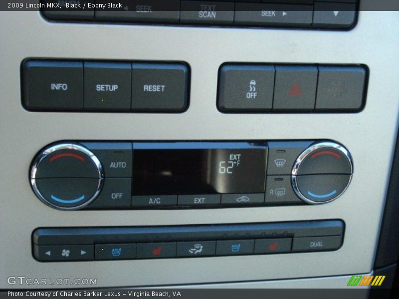 Black / Ebony Black 2009 Lincoln MKX