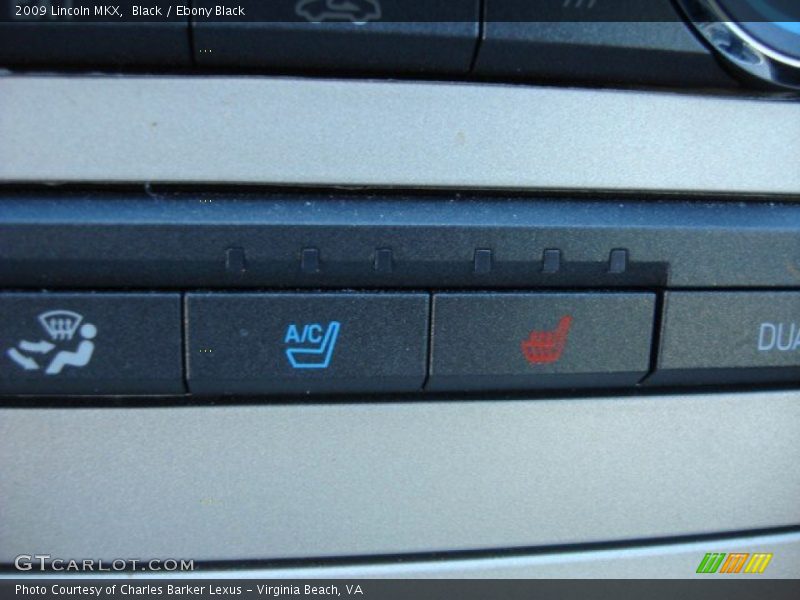 Black / Ebony Black 2009 Lincoln MKX