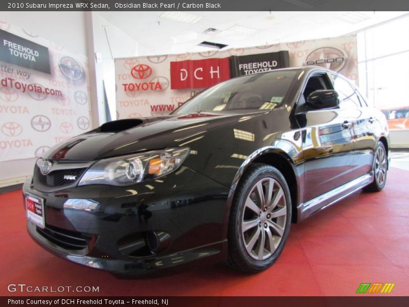 Obsidian Black Pearl / Carbon Black 2010 Subaru Impreza WRX Sedan