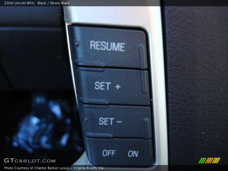 Black / Ebony Black 2009 Lincoln MKX
