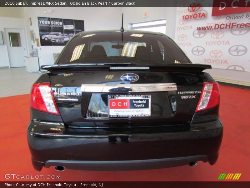 Obsidian Black Pearl / Carbon Black 2010 Subaru Impreza WRX Sedan